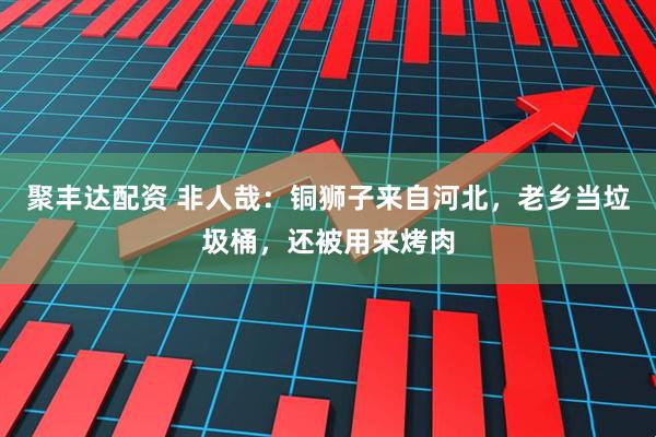 聚丰达配资 非人哉：铜狮子来自河北，老乡当垃圾桶，还被用来烤肉
